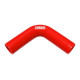 Gomiti 90° Curva in silicone 90° - 40mm (1,57") | race-shop.it