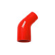Gomiti riduttivi 45° Curva in silicone riduttiva 45° - 25mm (1") a 32mm (1,26") | race-shop.it