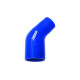 Gomiti riduttivi 45° Curva in silicone riduttiva 45° - 76mm (3") a 83mm (3,27") | race-shop.it