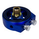 Adattatori filtro olio Adattatore per sensore di&nbsp;pressione olio e Temperatura dell`olio RACES blue | race-shop.it