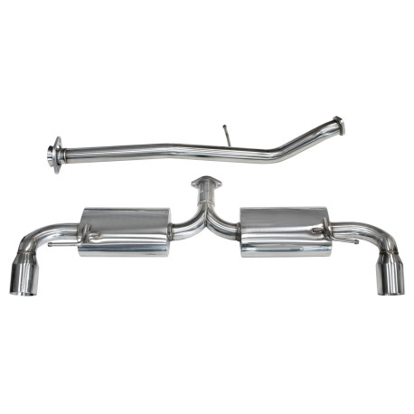 Cat backs RACES Sistema di scarico Cat back per Mazda RX8 | race-shop.it