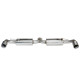Cat backs RACES Sistema di scarico Cat back per Mazda RX8 | race-shop.it