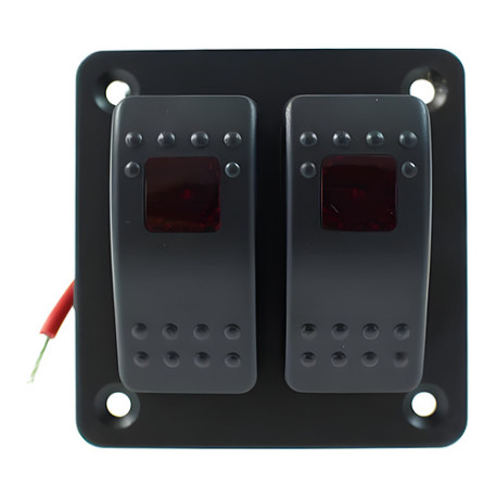Pulsanti di avvio e interruttori Pannello interruttore universale ROCKER con LED | race-shop.it