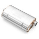 1x ingresso / 1x uscita Silenziatore centrale 60mm RM Motors | race-shop.it