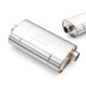 1x ingresso / 1x uscita Silenziatore centrale 60mm RM Motors | race-shop.it