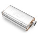 1x ingresso / 1x uscita Silenziatore centrale 63mm RM Motors | race-shop.it