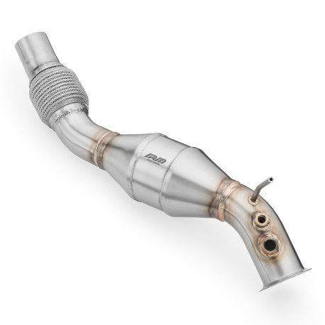 Down pipes e dump pipes Downpipe per BMW E60 E61 520D + CAT | race-shop.it