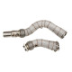 Down pipes e dump pipes Downpipe MINI Cooper S F56 2.0T+ Scudo termico | race-shop.it