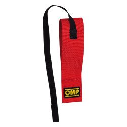 Gancio di traino rosso OMP FIA