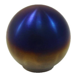 Pomello del cambio in Alluminio Typ C Titanium Blue