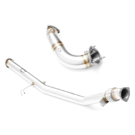 Down pipes e dump pipes Downpipe AUDI A4 B7 2.7, 3.0 TDI (CATALIZZATORE + DPF) | race-shop.it
