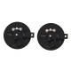 Car horns Universal grill mount car horns, 12V (124mm) | race-shop.it