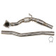 Down pipes e dump pipes Downpipe per VW GOLF VI R con cat | race-shop.it