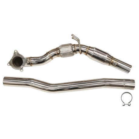 Down pipes e dump pipes Downpipe per VW GOLF VI R con cat | race-shop.it