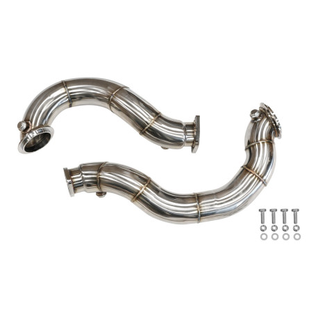 Down pipes e dump pipes Downpipe per BMW 135i E82 N54 3.0T (decat) | race-shop.it