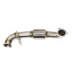 Down pipes e dump pipes Downpipe per MINI Cooper S R596 con cat | race-shop.it