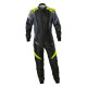 Tute Tuta da karting per bambini omologata FIA OMP KS-2X ART, nero/fluo/giallo | race-shop.it