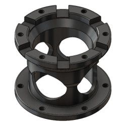 Distanziale volante OMP, lunghezza 80mm