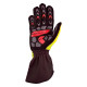 Guanti Guanti da karting OMP KS-2R (cuciture esterne), giallo/nero | race-shop.it