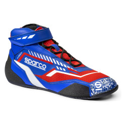 Scarpe da karting Sparco K-ROCK, ciano/rosso