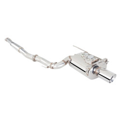 XFORCE sistema di scarico cat-back 76 mm + silenziatore Varex per MITSUBISHI LANCER 2001-2007 EVO 7, 8, 9