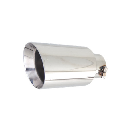 With one outlet XFORCE terminale di scarico 76 mm (corto), ingresso 63 mm | race-shop.it