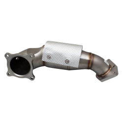 4"-3" Downpipe con Catalizzatore sportivo (solo pista) per HONDA CIVIC 2017- TYPE R FK8