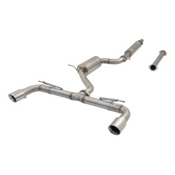 XFORCE sistema di scarico cat-back 76 mm per VOLKSWAGEN GOLF GTI MK 7/ 7.5/ 8