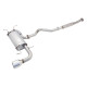Sistemi di scarico XFORCE XForce 2.5" Cat-Back System for SUBARU IMPREZA 2009-2011 RS HATCH (G3) | race-shop.it