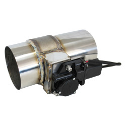 Electronic exhaust I-Pipe Cutout Valve with remote control 89mm