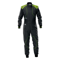 Tuta da karting OMP KS-4 my2026, antracite/fluo/giallo