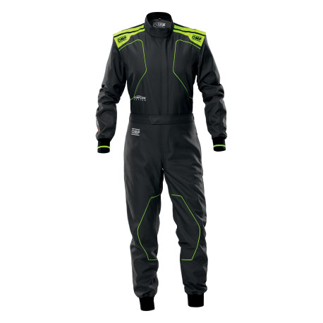 Tute Tuta da karting OMP KS-4 my2026, antracite/fluo/giallo | race-shop.it