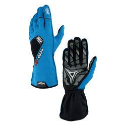 Guanti da karting OMP KS-3 my2026 (cuciture esterne), blu/nero