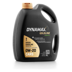 Olio motore DYNAMAX GOLDLINE LONGLIFE FE 0W20 4 L