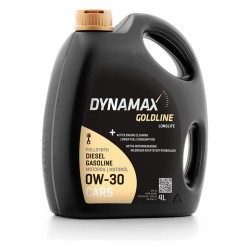 Olio motore DYNAMAX GOLDLINE LONGLIFE 0W30 4 L