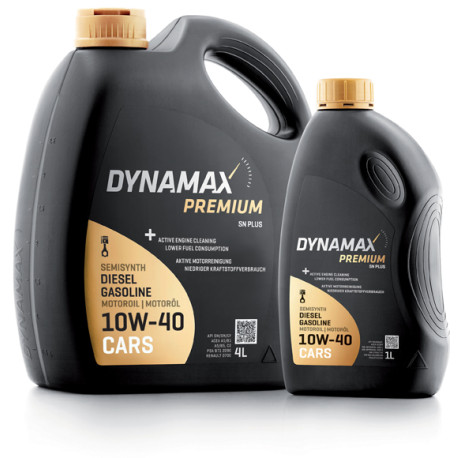 Oli per motori Olio motore DYNAMAX PREMIUM SN PLUS 10W40 1 L | race-shop.it