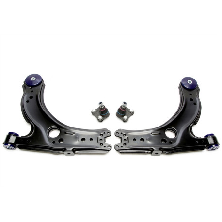 Bracci oscillanti e snodi sferici TA-TECHNIX kit bracci oscillanti con boccole in PU per Audi A3 8L, asse anteriore | race-shop.it