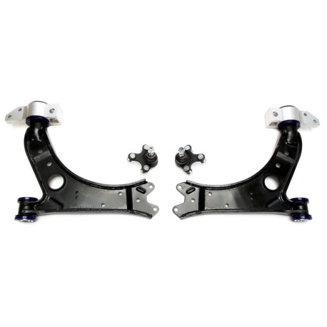 Bracci oscillanti e snodi sferici TA-TECHNIX kit bracci oscillanti con boccole in PU per Audi A3 8P/8PA, asse anteriore | race-shop.it