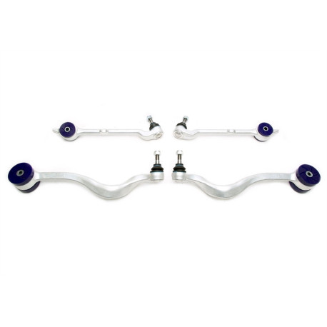 Bracci oscillanti e snodi sferici TA-TECHNIX kit bracci oscillanti con boccole in PU per BMW 5er E39, asse anteriore | race-shop.it
