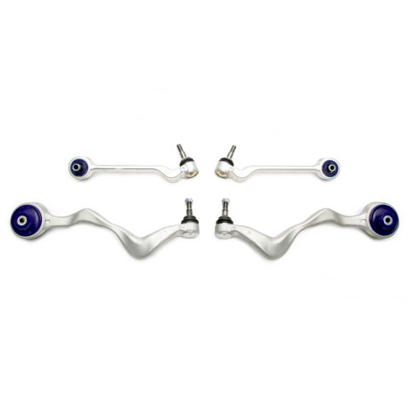Bracci oscillanti e snodi sferici TA-TECHNIX kit bracci oscillanti con boccole in PU per BMW 1er E81/E82/E88, asse anteriore, entrambi i lati | race-shop.it