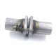 Flange Spring-loaded exhaust flange pipe connector - 60mm | race-shop.it
