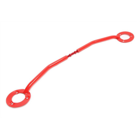 Strutbars (montanti) TA-TECHNIX barra duomi per BMW 3er E36 93-00, asse anteriore, acciaio, rossa | race-shop.it