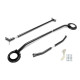 Strutbars (montanti) TA-TECHNIX kit 3 barre di rinforzo per Seat Toledo 1L, acciaio, nero | race-shop.it