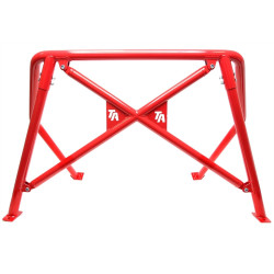 TA-TECHNIX rollbar per VW Golf I 17 08.78-83, acciaio, rosso, con logo