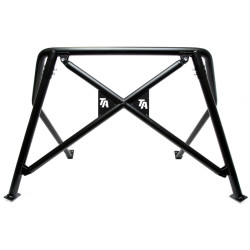TA-TECHNIX rollbar per VW Golf II 19E 83-92, acciaio, nero, con logo