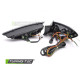 Fari TUNING-TEC fanali posteriori a LED (LED Bar, SEQ) per SEAT LEON III 5F HATCHBACK 2012-2020 (per fanali OE a lampadina), nero | race-shop.it