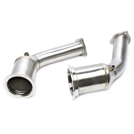 Down pipes e dump pipes TA-TECHNIX downpipe con catalizzatore per Audi A4 Avant B9 2017+ | race-shop.it