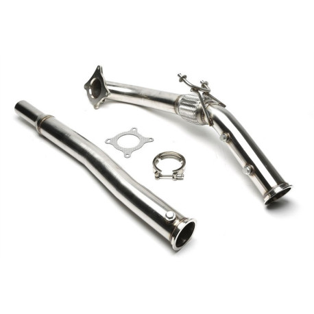 Down pipes e dump pipes TA-TECHNIX downpipe in acciaio inox per Seat Leon 1P | race-shop.it