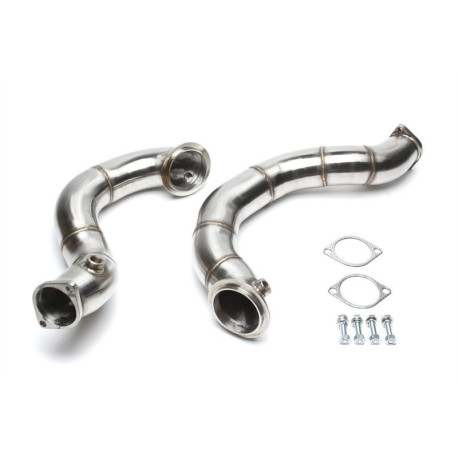 Down pipes e dump pipes TA-TECHNIX downpipe in acciaio inox per BMW 1er coupé/cabriolet E82/E88 2007-04.2010 | race-shop.it
