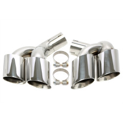 TA-TECHNIX mascherina terminale di scarico per BMW X6 E71 2007-2015